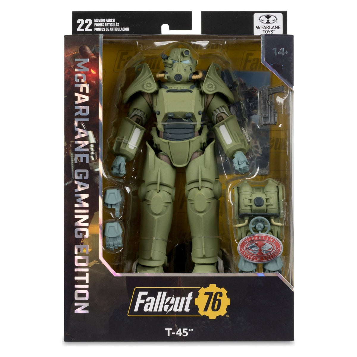 Produktbild Fallout 76 Gaming Edition Actionfigur T-45 Military Armor