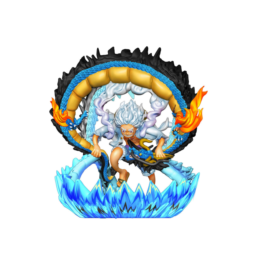 Produktbild One Piece Petitrama PVC Mini-Statue Logbox Re Birth Gear