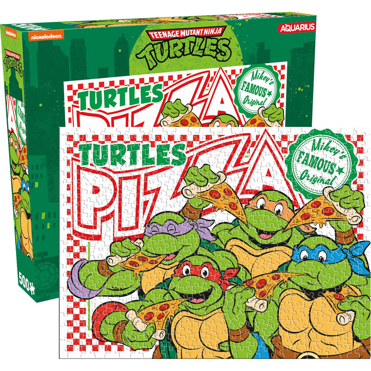 Produktbild Teenage Mutant Ninja Turtles Puzzle Pizza (500 Teile)