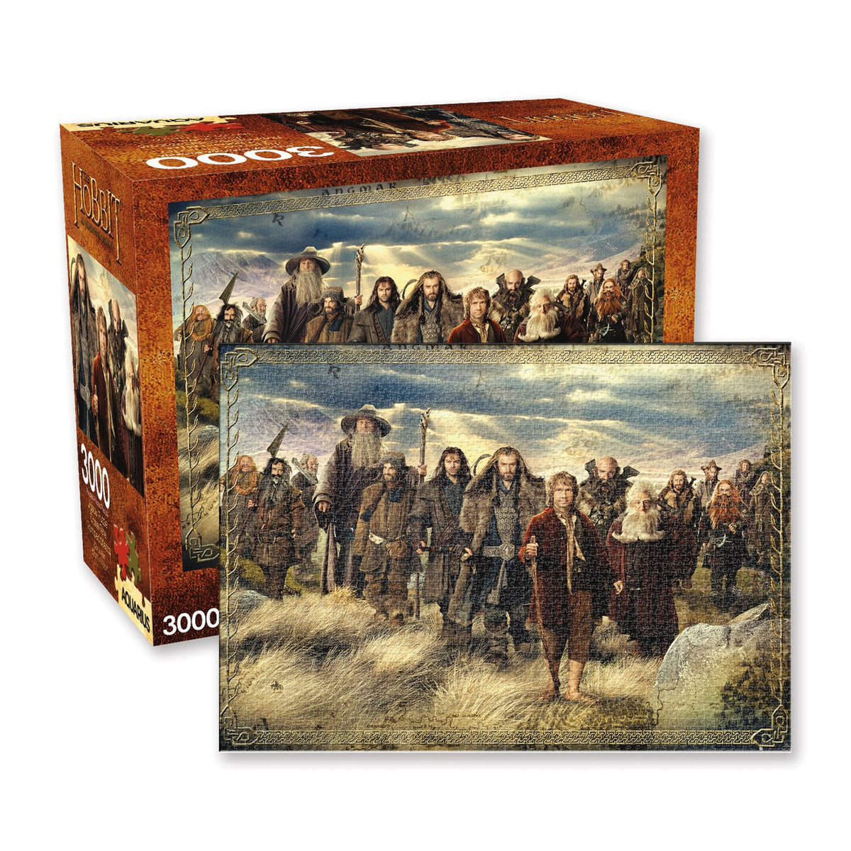 Produktbild Der Hobbit: Eine unerwartete Reise Puzzle Map (3000 Teile)
