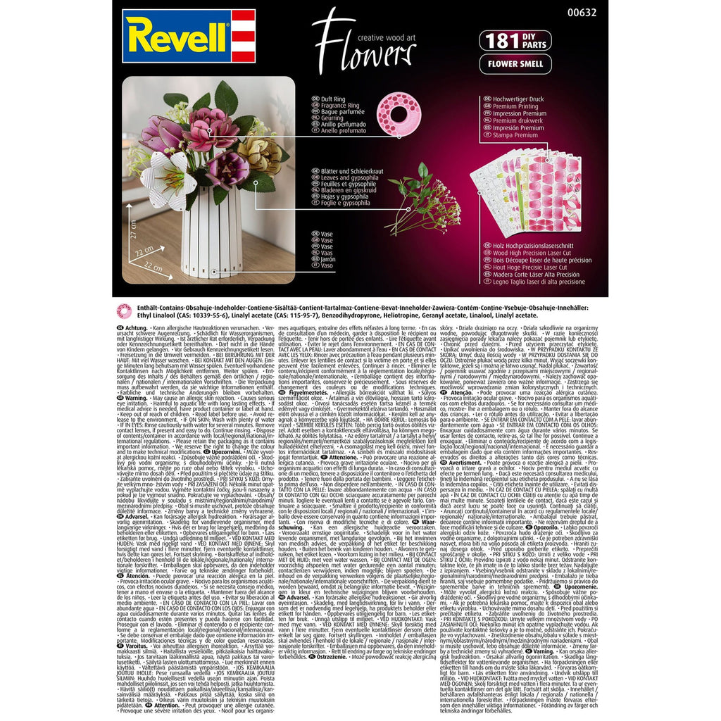 Produktbild Revell Flowers Holzblumen Flower Garden 22 cm