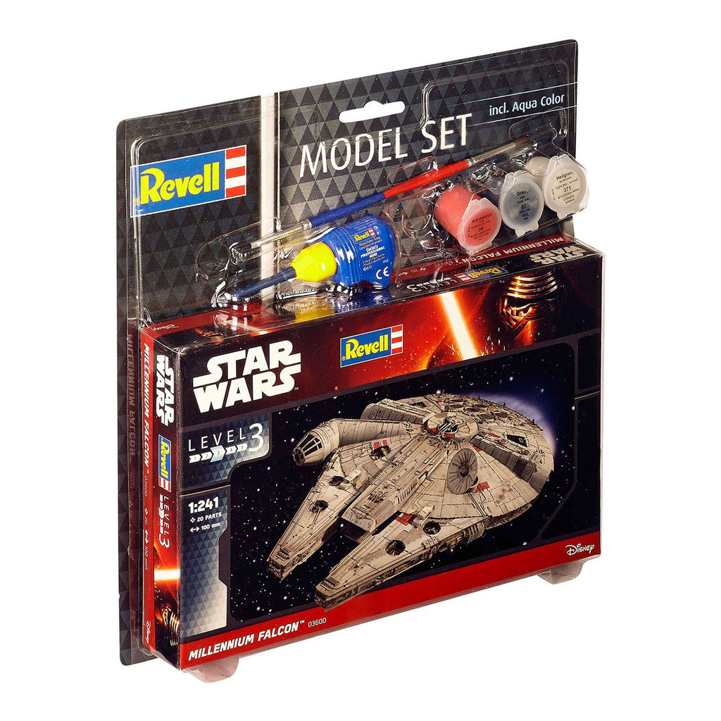 Produktbild Star Wars Modellbausatz 1/241 Model Set Millennium Falcon