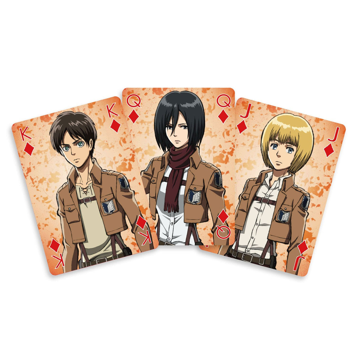 Produktbild Attack On Titan Spielkarten