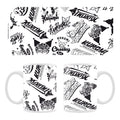 Produktbild Sanrio Tasse Kuromi Street logos