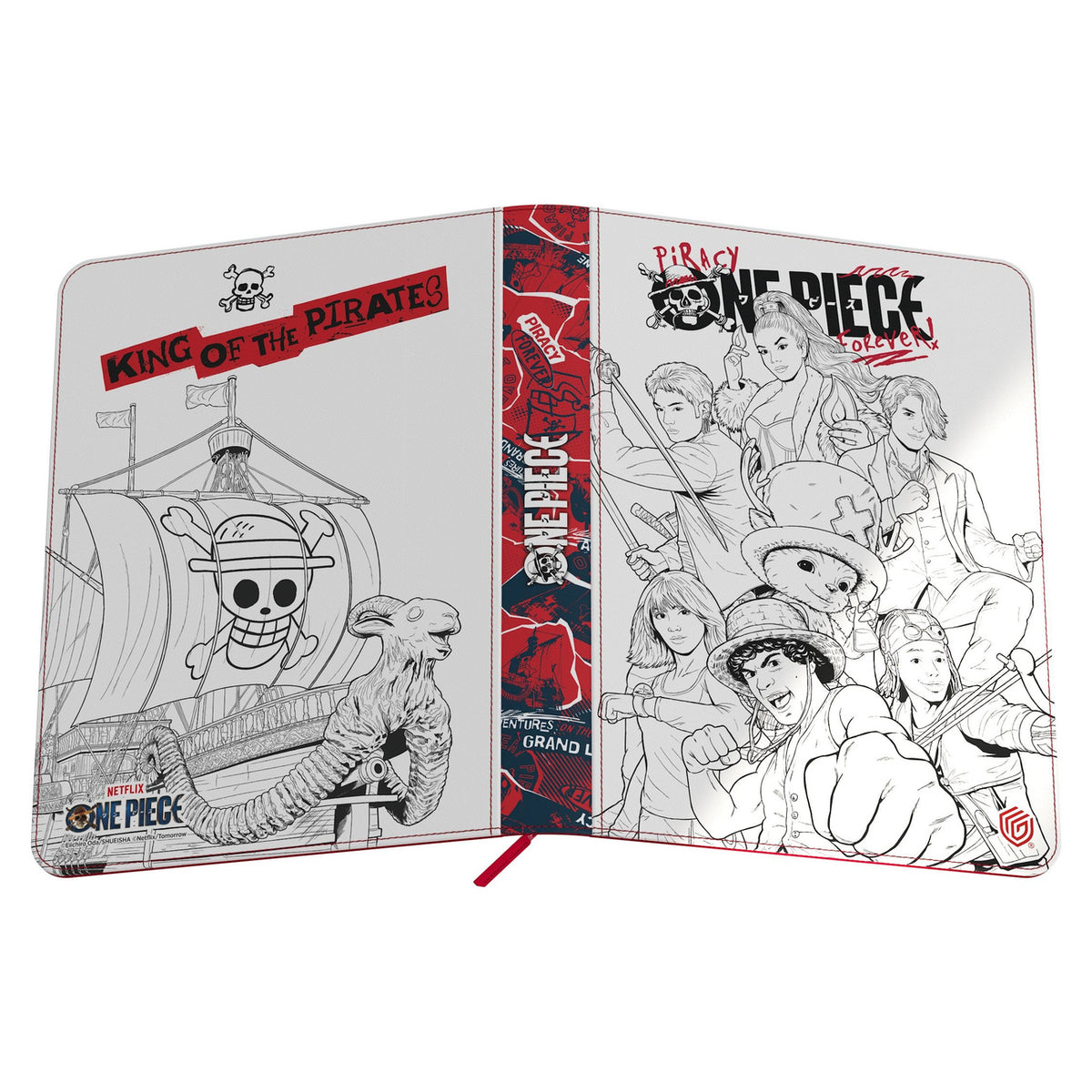 Produktbild Ultimate Guard Zipfolio 360 Xenoskin NETFLIX ONE PIECE -