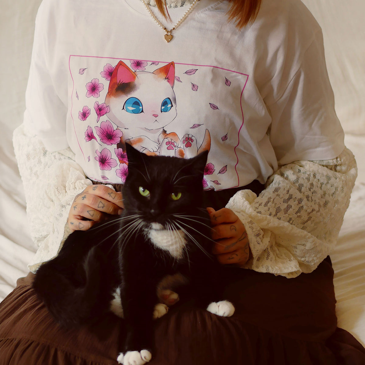 Product image Maomao The Cat Limited Edition T-Shirt for The Apothecary Diaries Fans