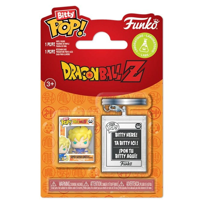 Productafbeelding Dragon Ball Z - Vegeta Funko Bitty Pop en acryl bedelhanger