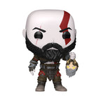 Productafbeelding God of War: Ragnarok - Kratos met Mimir's hoofd Funko Pop figuur