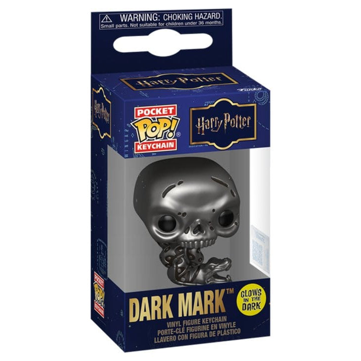 Productafbeelding Harry Potter - Dark Mark Glow in the Dark Funko Pop Sleutelhanger