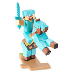 Productafbeelding Minecraft - Diamond Armor Steve op paard figuur