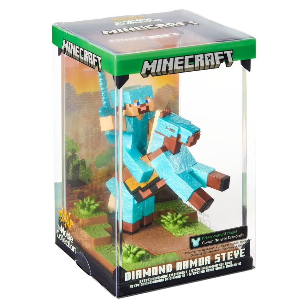 Productafbeelding Minecraft - Diamond Armor Steve op paard figuur