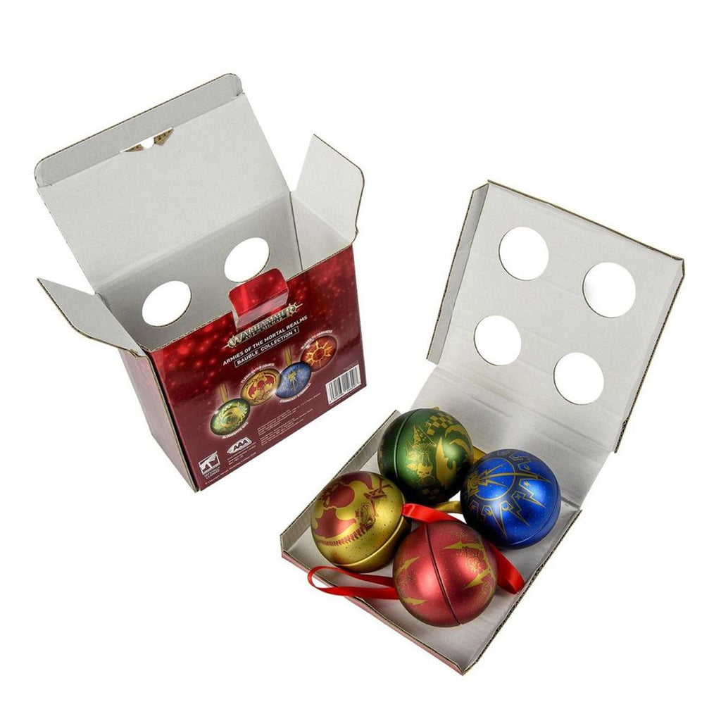Productafbeelding Warhammer 40.000 - Chaosgoden kerstballenset van 4