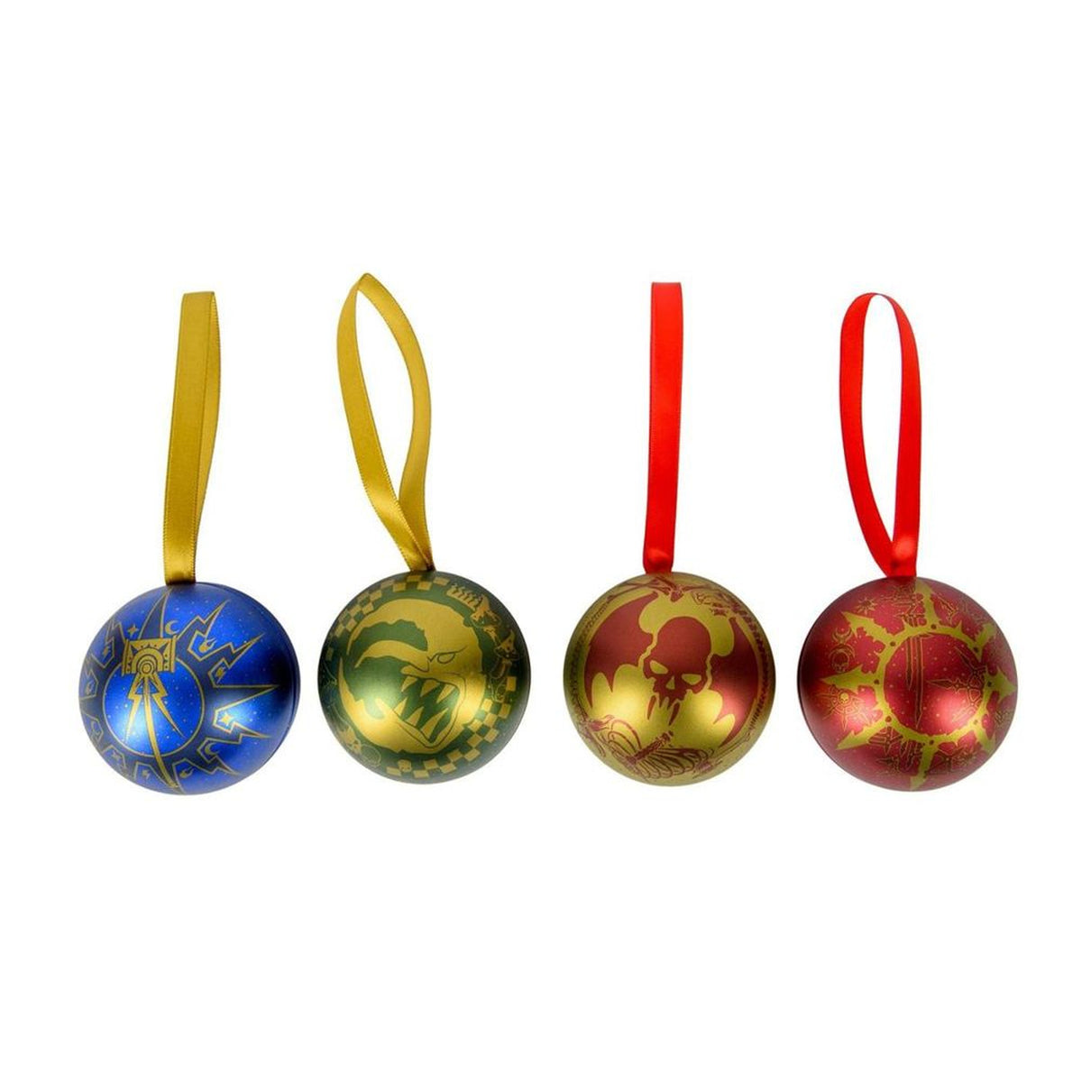 Productafbeelding Warhammer 40.000 - Chaosgoden kerstballenset van 4