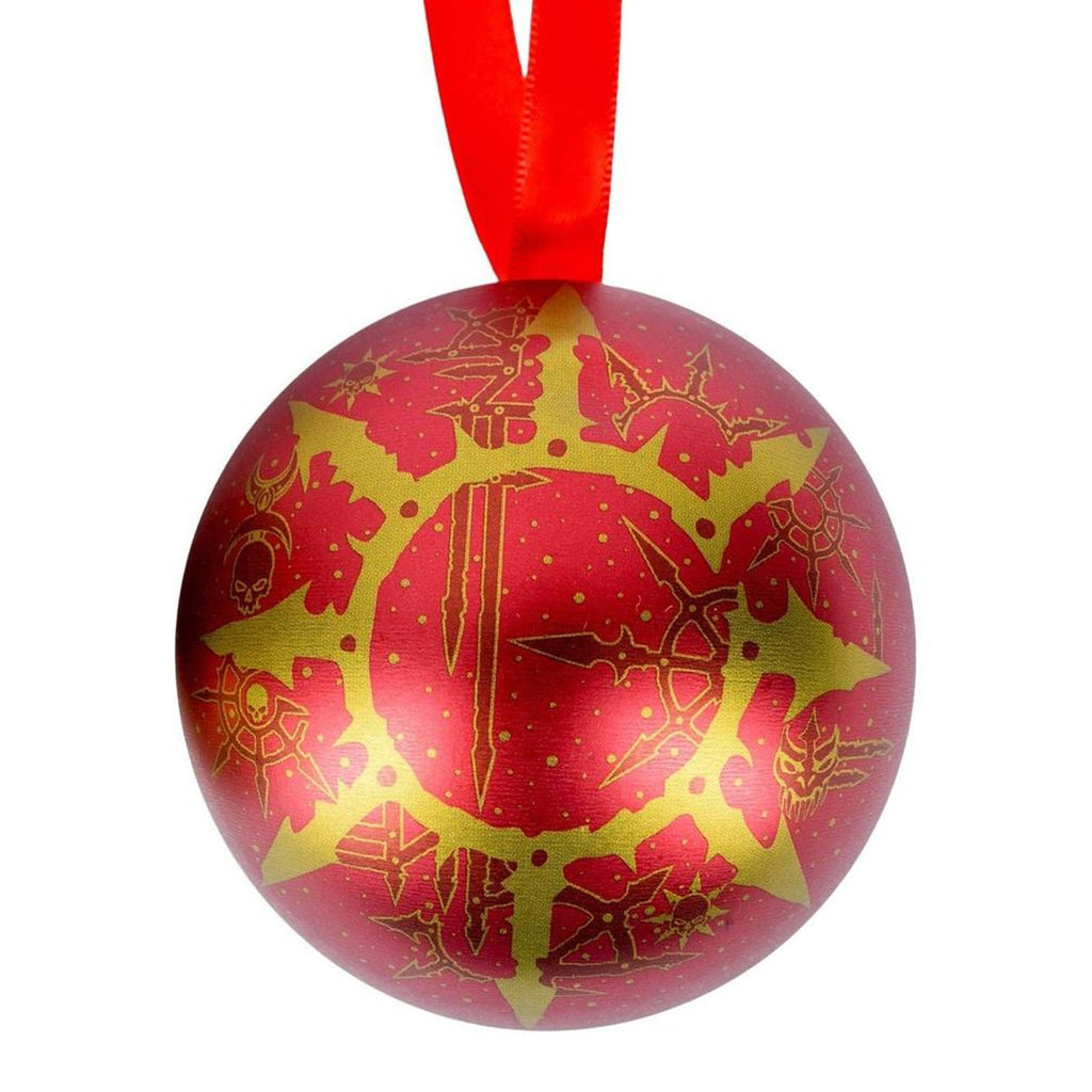 Productafbeelding Warhammer 40.000 - Chaosgoden kerstballenset van 4