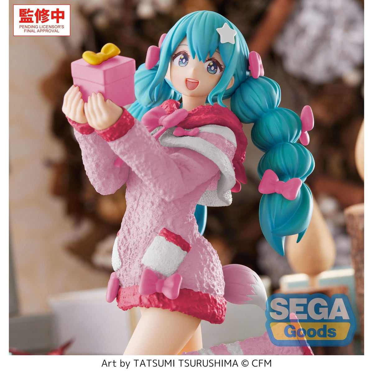 Productafbeelding Hatsune Miku - Mokomoko kerstfiguur