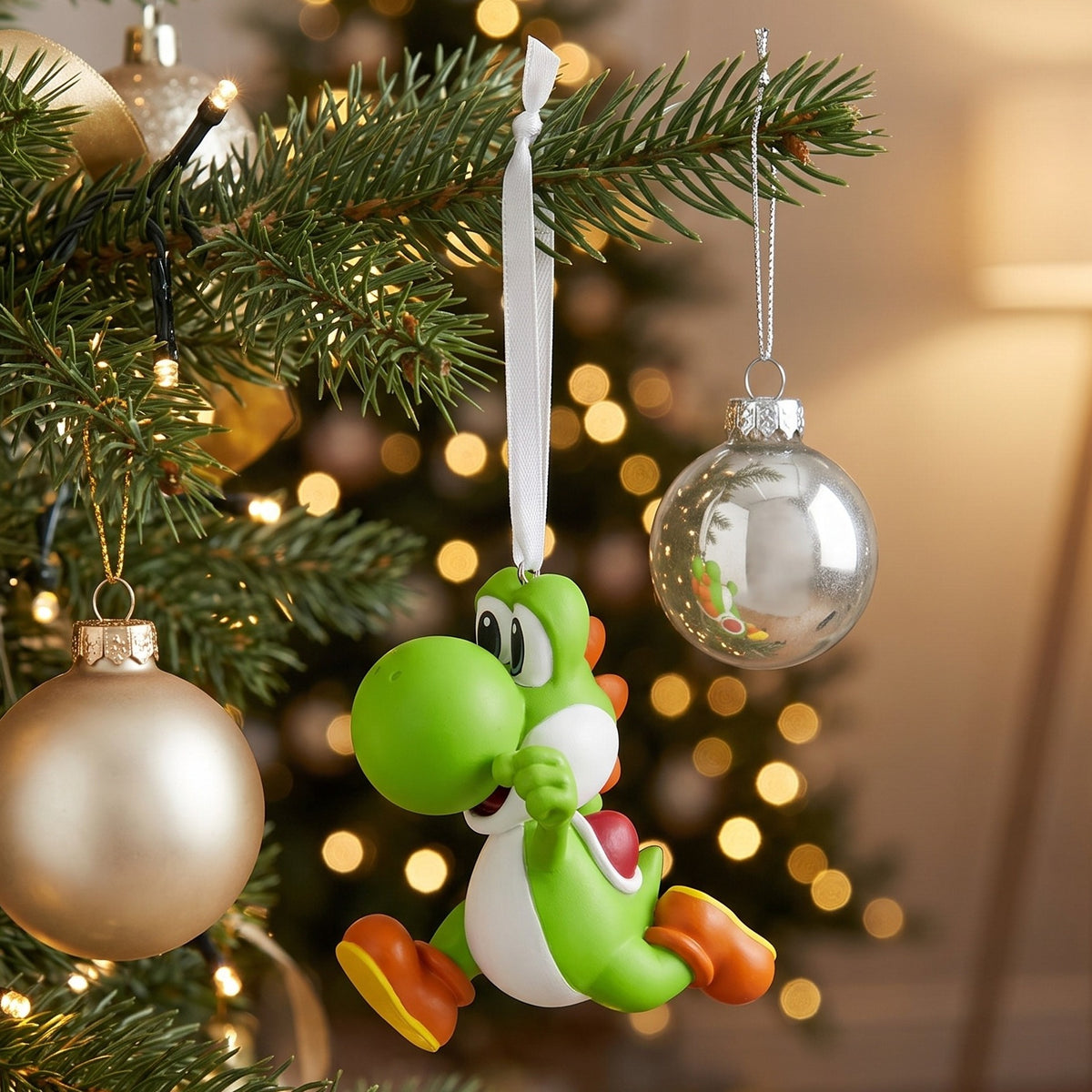 Productafbeelding Super Mario - Yoshi kerstboomversiering