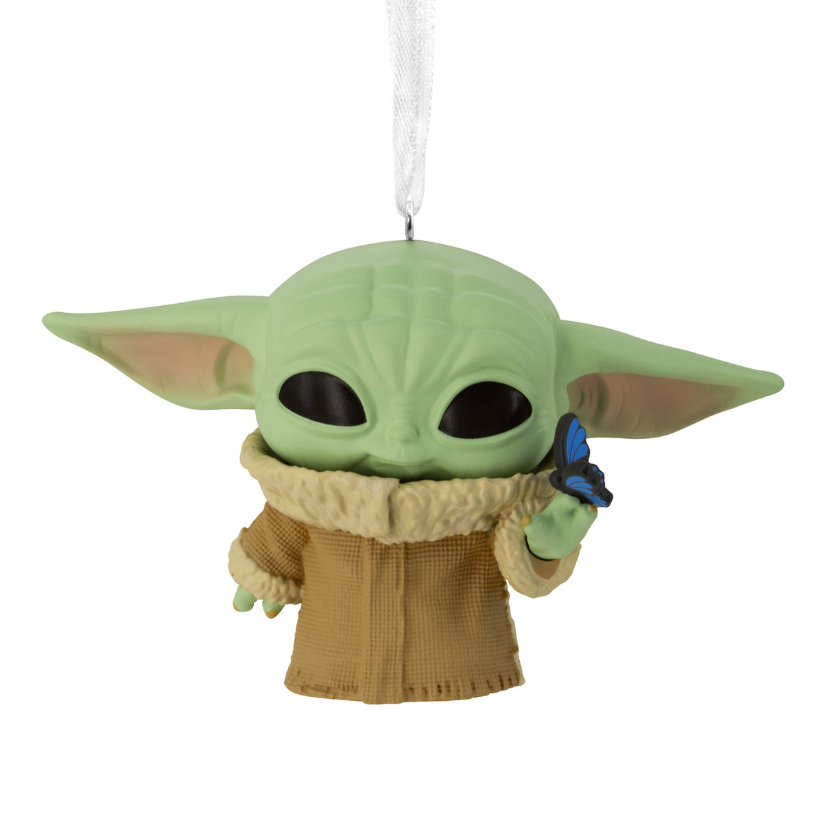 Productafbeelding Grogu met vlinder kerstboomversiering - Star Wars The Mandalorian