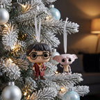 Productafbeelding Harry Potter - Dobby en Harry kerstboomversiering