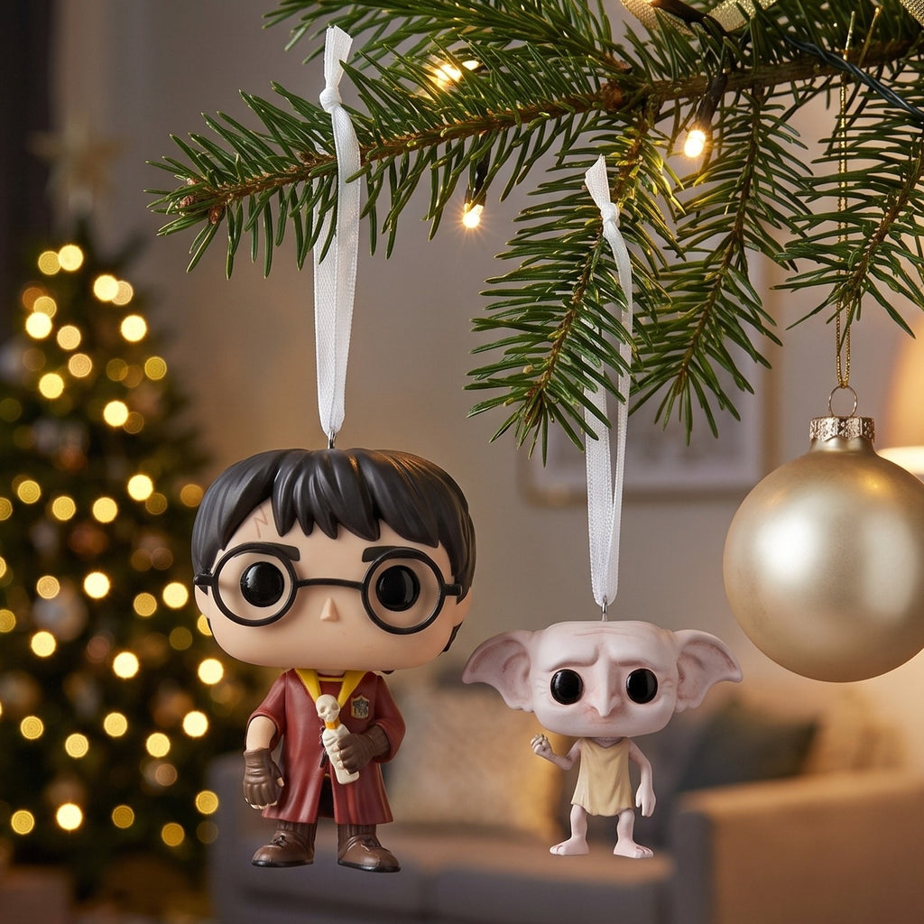 Productafbeelding Harry Potter - Dobby en Harry kerstboomversiering