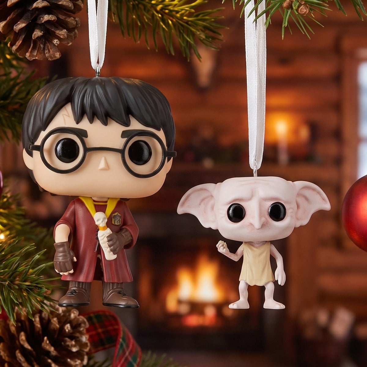 Productafbeelding Harry Potter - Dobby en Harry kerstboomversiering