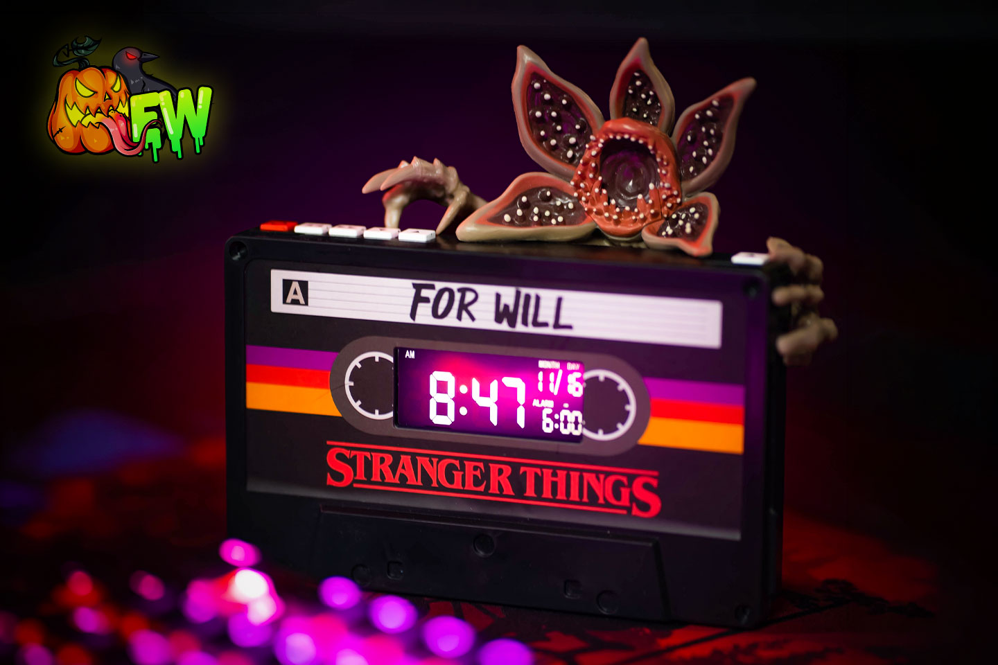 Stranger Things Demogorgon wekker